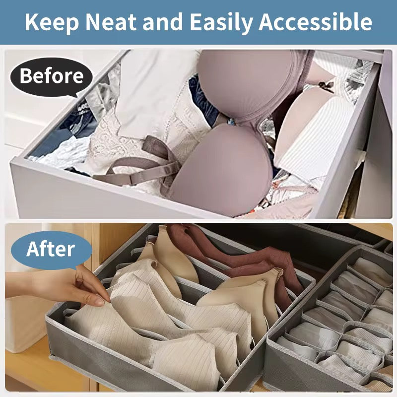 4-Piece Drawer Organizer Set