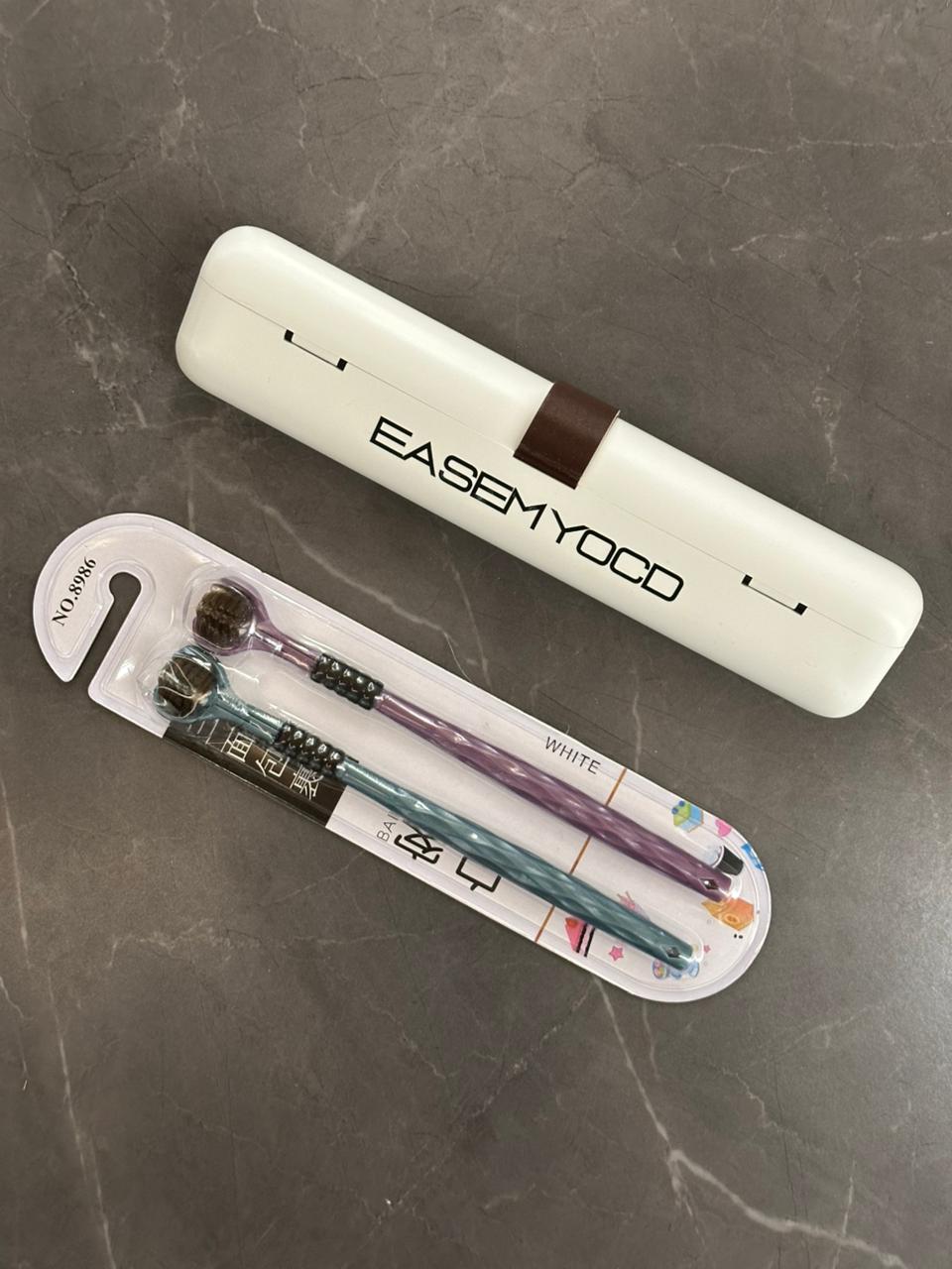 Sterilo + 3 sided toothbrush (pair)